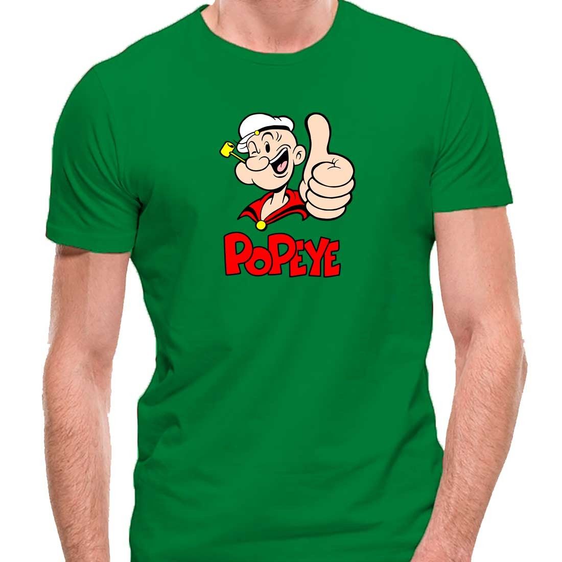 Camiseta Popeye Rostro Cosas de la EgbRopa Ochentera, friki y molona