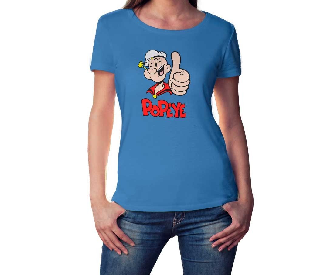 Camiseta Popeye Rostro Cosas de la EgbRopa Ochentera, friki y molona