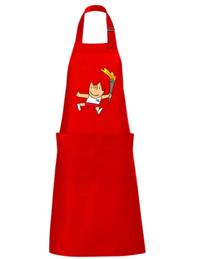 DELANTAL ROJO