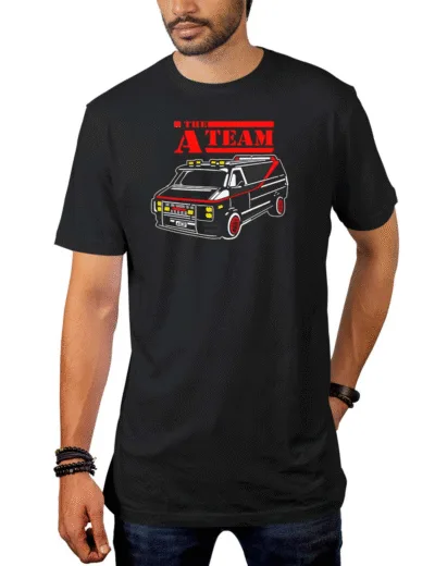 Camiseta Furgo Equipo A CHICO NEGRA