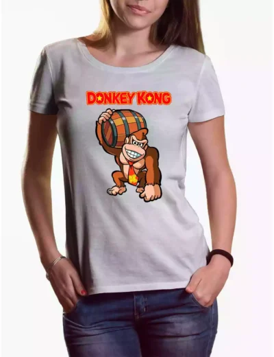 Camiseta chica Donkey Kong
