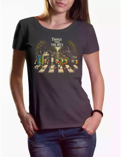 Camiseta chica Cosas de los 80