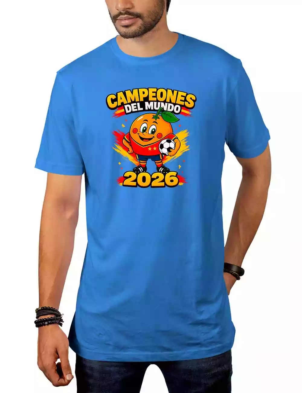 Camiseta Naranjito Campeón del Mundo - Imagen 6