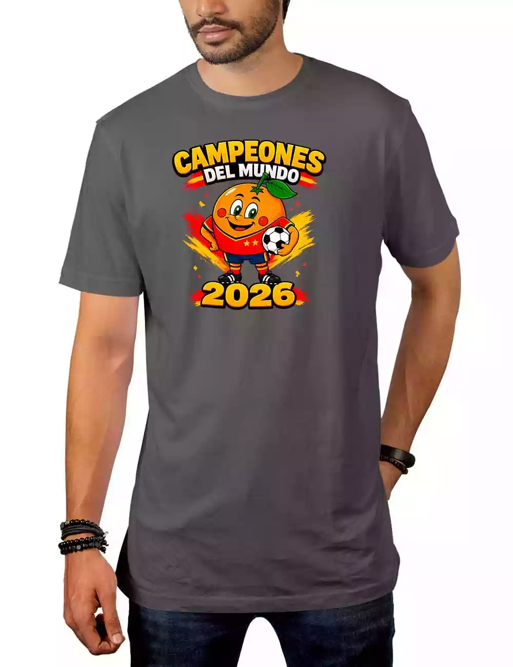Camiseta Naranjito Campeón del Mundo - Imagen 4