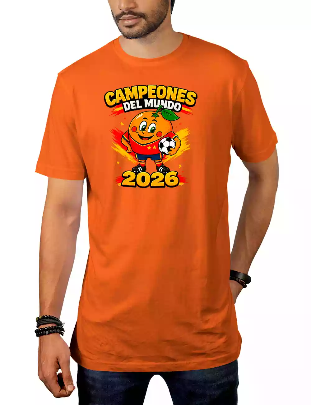 Camiseta Naranjito Campeón del Mundo - Imagen 8