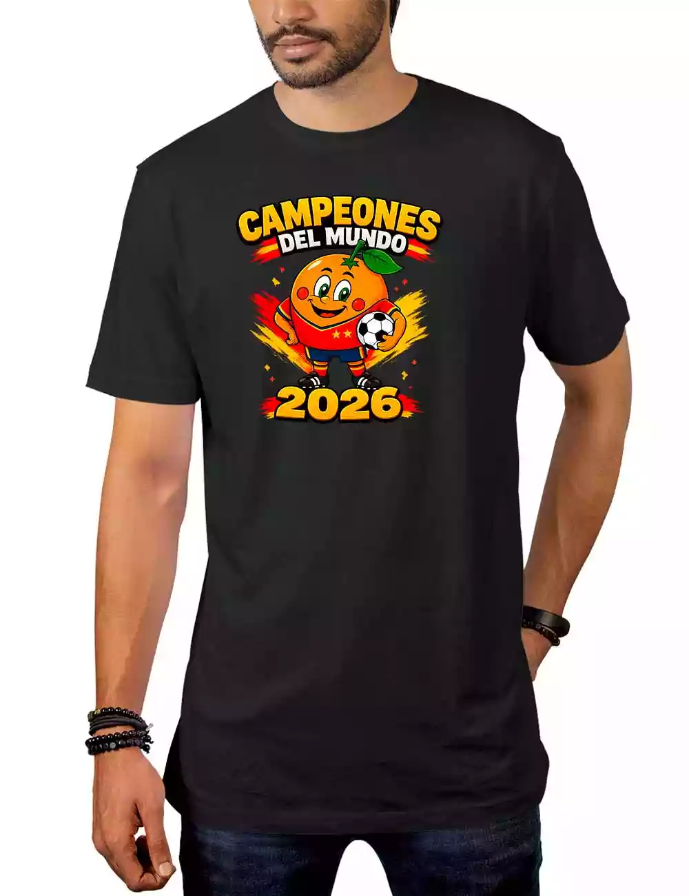 Camiseta Naranjito Campeón del Mundo - Imagen 2