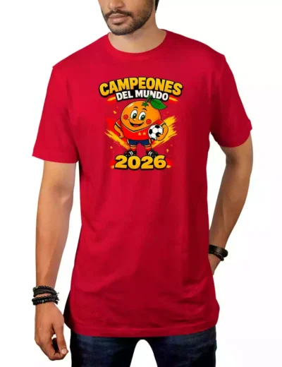 Camiseta Naranjito Campeón del Mundo