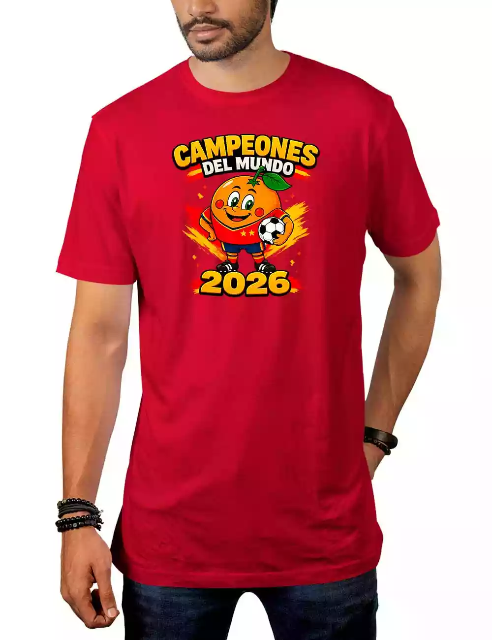 Camiseta Naranjito Campeón del Mundo
