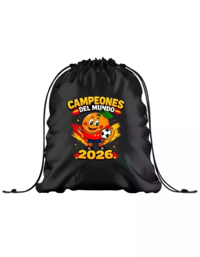 Mochila Naranjito Campeón del Mundo