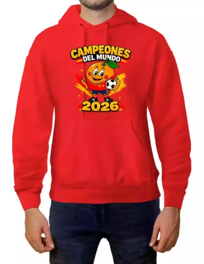 Sudadera Naranjito Campeón del Mundo