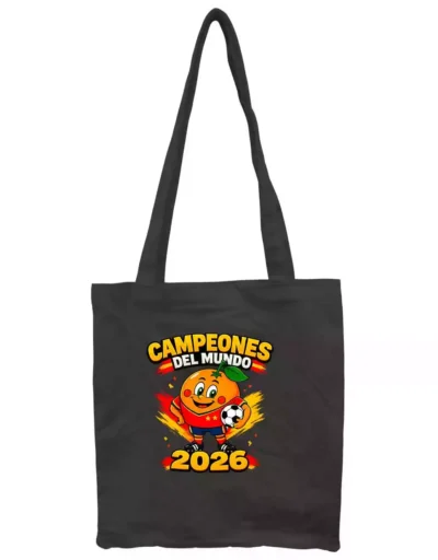 Bolsa de Tela Naranjito Campeón del Mundo