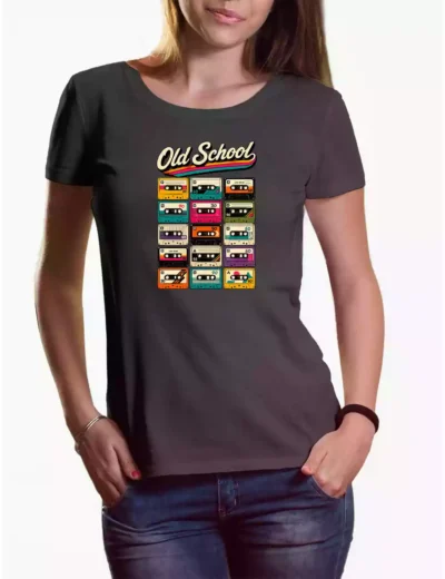 Camiseta chica Old School