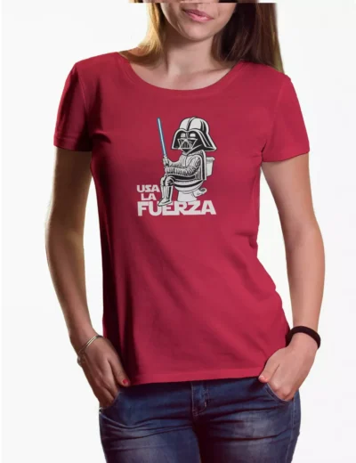 Camiseta chica Usa la Fuerza