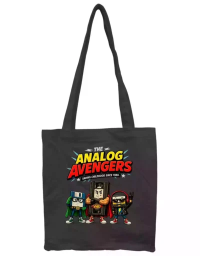 Bolsa de Tela Vengadores Analógicos